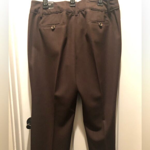 LARRY LEVINE Women’s Slacks Size 14 Curvy in the Thigh/Hip Hourglass Silhouette - Picture 2 of 5